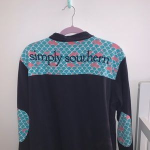 Simply Southern Women’s 3/4 zip Jacket Large